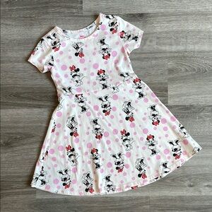 Disney Junior Minnie Mouse print toddler girls dress